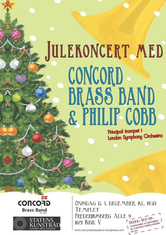 Julekoncert til tryk