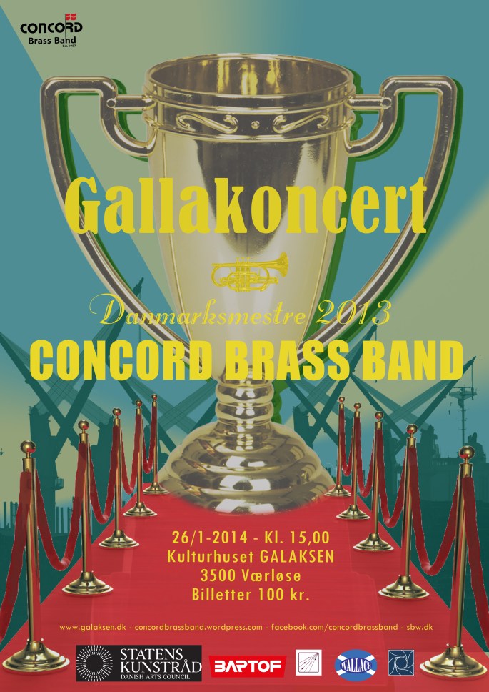Gallakoncert med Concord Brass Band 