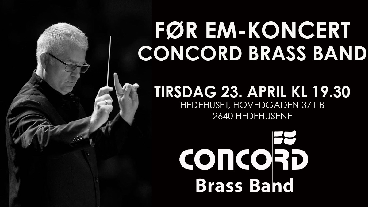 CBB FØR EM KONCERT 2019